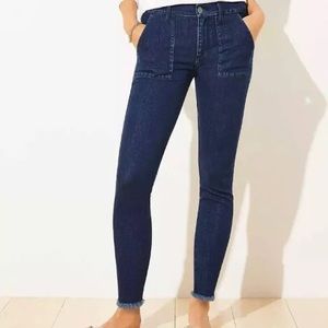 Loft NWT Utility Skinny Jean Sz 33/16